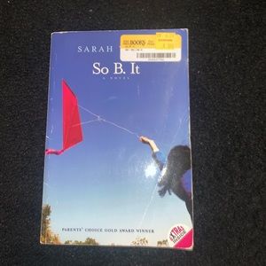 So B. It, by Sarah Weeks